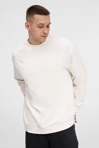 Свитшот унисекс Sinkopa, молочно-белый - рис 9.