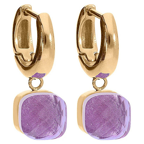 Серьги FIRENZE (G) Heather Qudo 107001/20-4809 - рис 2.