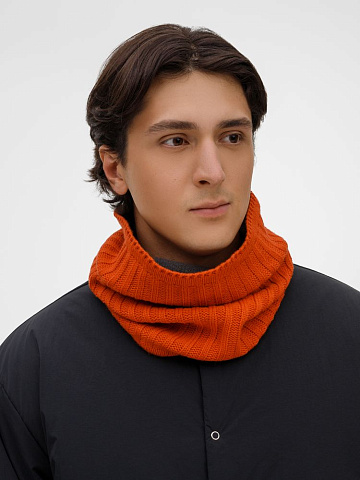 Снуд ComFleece, темно-оранжевый (кирпичный) - рис 6.