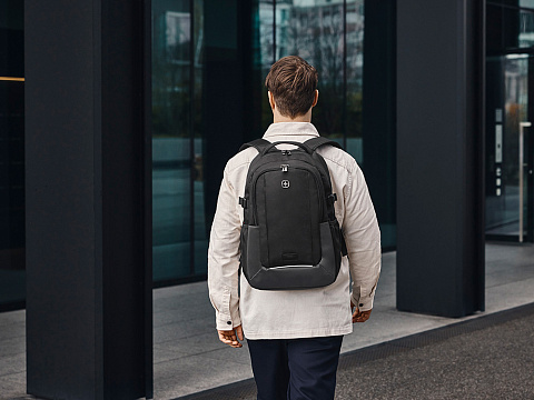 Рюкзак WENGER XE Ryde 16, черный, переработанный ПЭТ/Полиэстер, 33х22х47 см, 26 л. - рис 8.