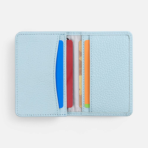 Футляр для визиток Unison, голубой - рис 6.