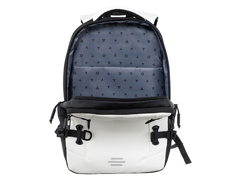 Рюкзак спортивный TORBER Xtreme 18, белый/чёрный, 31 х 12 х 46 см, 17л - рис 6.