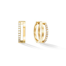Серьги Crystal-Gold Coeur de Lion 0136/21-1816