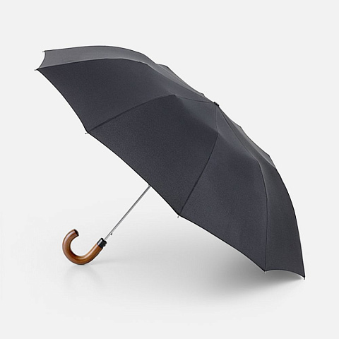 Зонт складной Magnum Auto, черный - рис 2.