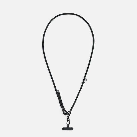 Шнурок для телефона OmniHold, черный