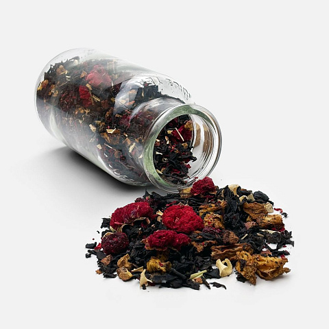 Чай «Сокочай», черный с соком ананаса с вишней, цветками и коркой граната и лемонграссом - рис 3.