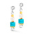 Серьги Turquoise Coeur de Lion 4314/21-0600 - миниатюра - рис 4.