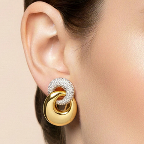 Серьги Fiore Luna AG210015E-001 G - рис 2.