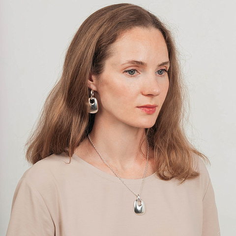 Серьги silver spoon Mason ABE29166-01 S - рис 2.