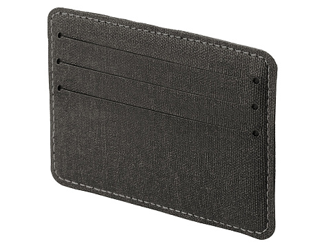 Подарочный набор Consul: обложка для паспорта и картхолдер, серый - рис 6.