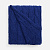 Плед Norra, темно-синий (кобальт) - миниатюра