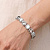 Браслет Cristal, Gray, Dark gray - миниатюра - рис 2.