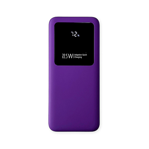 Внешний аккумулятор Kris soft touch, 10000mAh (Фиолетовый) - рис 2.