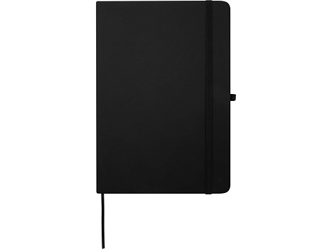Блокнот Spectrum Plus формата A5 в твердой обложке - сплошной черный - рис 2.