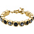 Браслет CONIAN SG BLACK MIX Dyrberg Kern 331504 - миниатюра
