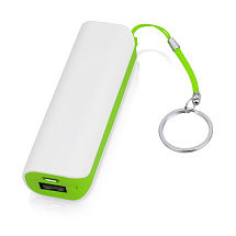 Портативное зарядное устройство (power bank) Basis, 2000 mAh, зеленое яблоко