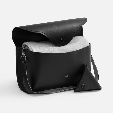 Плед Voyage в кофре, светло-серый - рис 3.