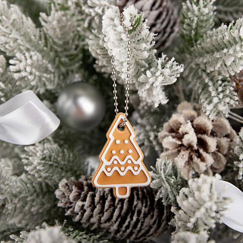 Мини-подвеска «Пряник», елочка - рис 4.