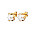 Серьги CRAZE SG WHITE PEARL Dyrberg Kern 480068 - миниатюра