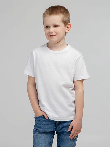 Футболка детская Regent Kids 150, белая - рис 4.