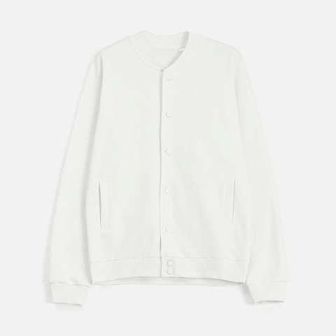 Бомбер унисекс Nuppu, молочно-белый - рис 3.