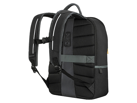 Рюкзак WENGER Move 16, чёрный, переработанный ПЭТ, 33 x 19 x 44 см, 22 л - рис 4.