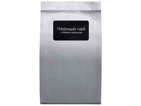 Чай черный с мятой и мелиссой, 50 г, серия Herbalis - рис 3.