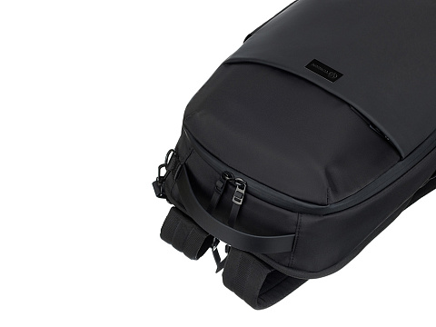Рюкзак TORBER НОВА с отделением для ноутбука 14.1, чёрный, нейлон/полиэстер, 25 х 11 х 43 см - рис 5.