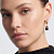 Серьги Hoop Black-Red - миниатюра - рис 3.