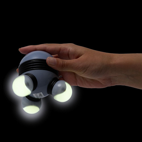 Ручной вибромассажер Spacy, серый с черным - рис 5.