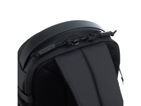 Рюкзак на одно плечо TORBER Xtreme, зелёный/чёрный, 20 х 8 х 31 см, 5л - рис 8.