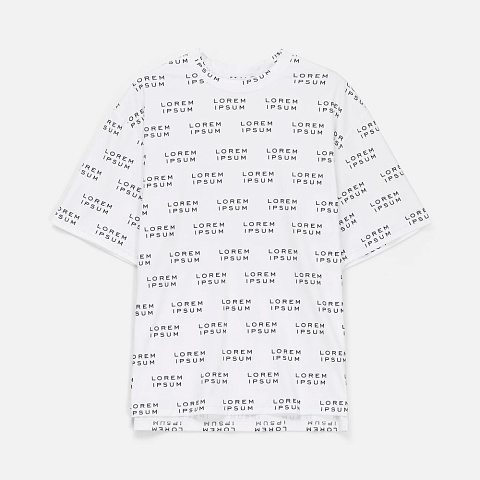 Футболка унисекс Senti с полной запечаткой на заказ