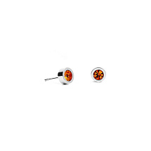 Пусеты Orange 5х2.5 Fiore Luna SWE125 O S