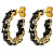 Серьги TAMARIN SG BLACK Dyrberg Kern 470016 - миниатюра - рис 3.