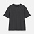 Футболка унисекс Durington, темно-серая (графит) - миниатюра