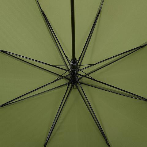 Зонт-трость Jolly Brolly, зеленый (хаки) - рис 3.