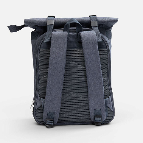 Набор для пикника Picnivo на 4 персоны, темно-серый меланж - рис 4.