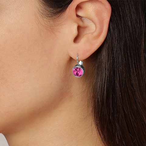 Серьги LOUISE SS PINK Dyrberg Kern 440164 - рис 2.