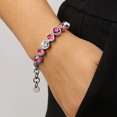 Браслет ELAINE SS PINK/ROSE Dyrberg Kern 440125 - рис 2.