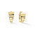 Серьги Gold Coeur de Lion 0138/21-1600 - миниатюра