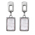 Серьги Q. Rose Possebon A0418.7 S - миниатюра - рис 3.
