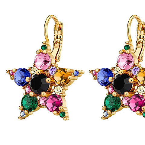 Серьги LIBRA SG RAINBOW Dyrberg Kern 450015 - рис 3.