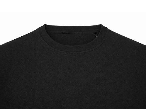 Футболка Kyoto из джерси 180 г/м2 с пич отделкой, унисекс, черный - рис 8.