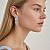 Серьги MARIGOLD SS CRYSTAL Dyrberg Kern 480045 - миниатюра - рис 2.