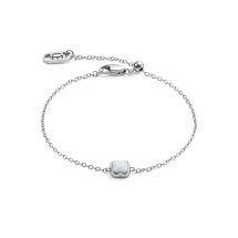 Браслет White quartz (April) Coeur de Lion 1300/30-1400