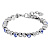 Браслет  FURY SS LIGHT BLUE / CRYSTAL - миниатюра