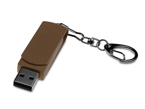 Флешка USB 2.0 Варуна на 32 ГБ, коричневый