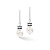 Серьги White-Silver - миниатюра - рис 3.