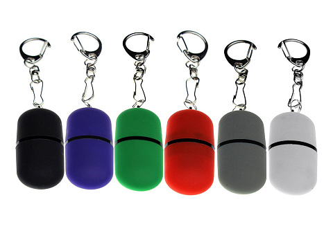 Флешка Goutte Soft-touch на 8 Гб, красный - рис 4.