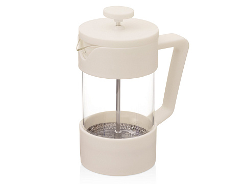 Подарочный набор c френчпрессом, кружками и чаем, белый - рис 13.